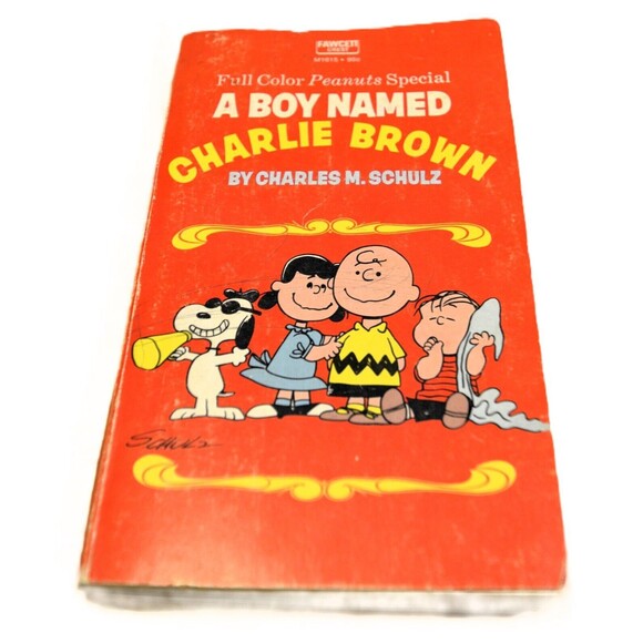 Peanuts Other - A Boy Named Charlie Brown (Charles Schulz) - IN COLOR-1971